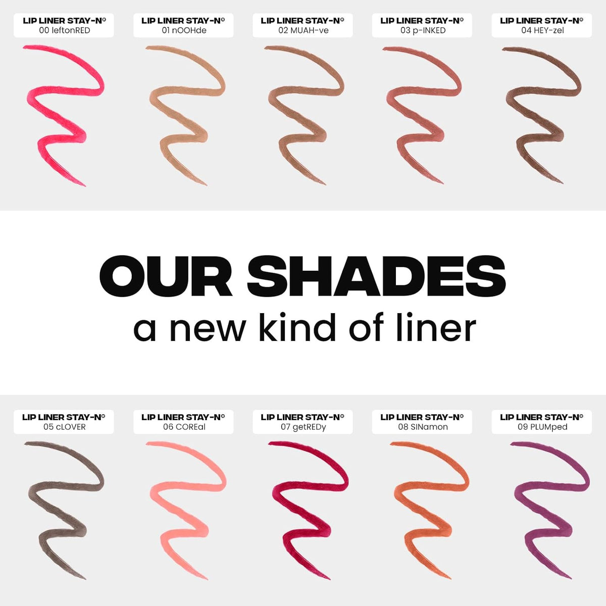 Sacheu Lip Liner STAY-N Peel Off Lip Stain — Long Lasting Matte Lip Tattoo Transfer Proof Lipstain Infused with Hyaluronic Acid & Vitamin E for All Skin Types — Vegan & Cruelty-Free, p-INKED